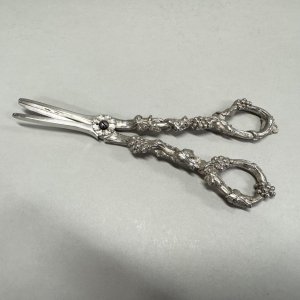 Victorian Sterling Silver Grape Shears