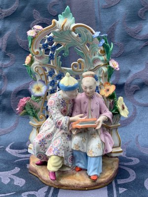 Meissen Chinoiserie Arbour group