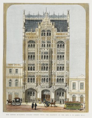 The Empire Buildings, Collins Street West, The Property of the Hon. C.H.James, M.L.C.