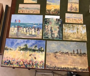 Collection of Walter John Beauvais oils