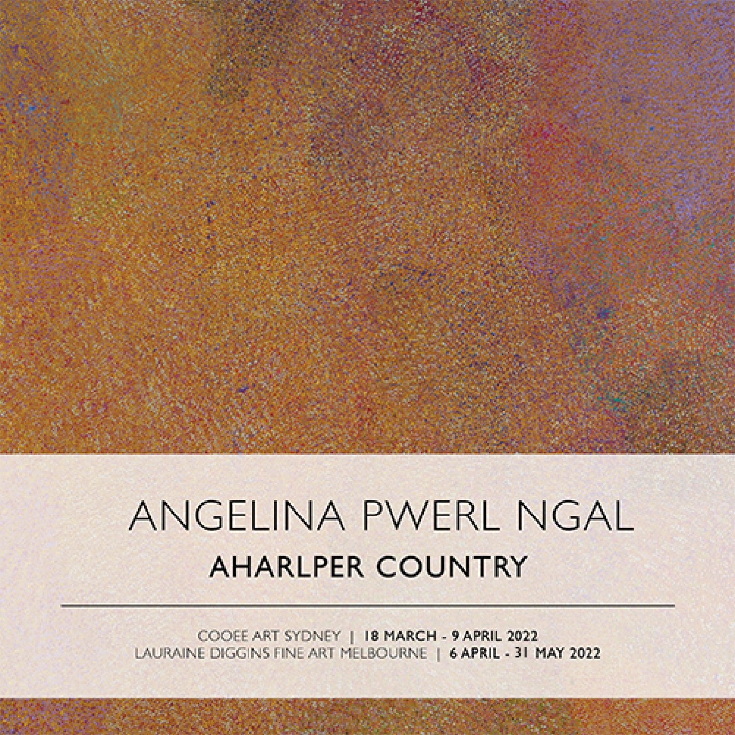 EXHIBITION: Angelina Ngal
