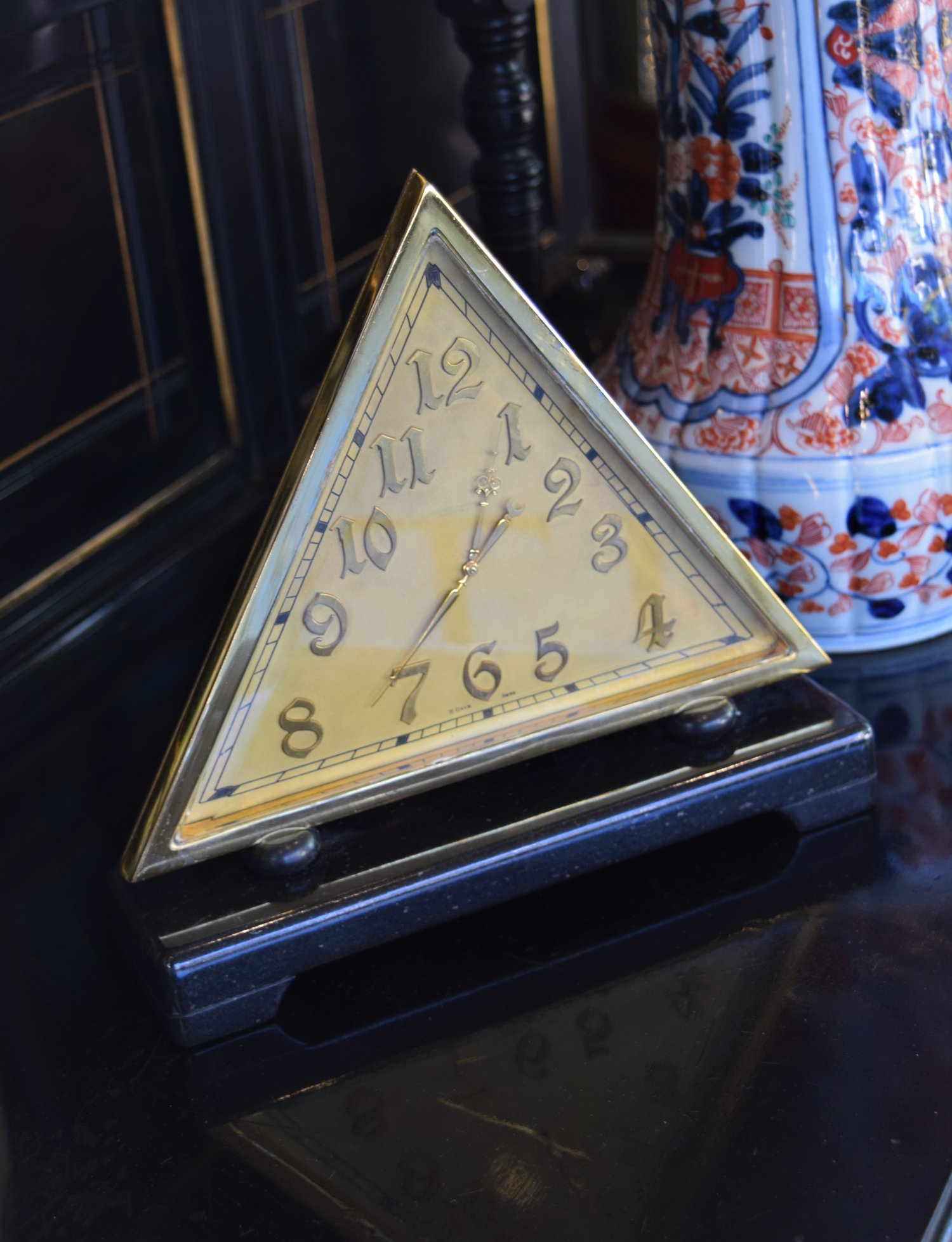 Art Deco Girard Perregaux Swiss Mantel Clock
