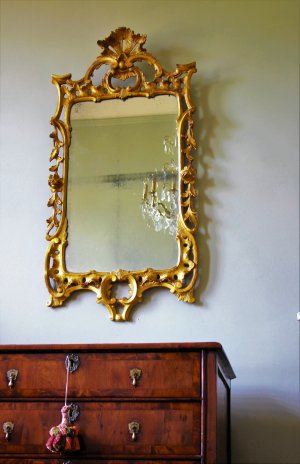 George III Chippendale Mirror
