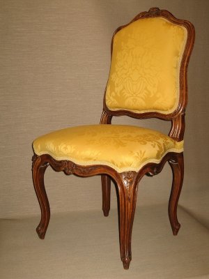 Set 4 Louis XV Chairs