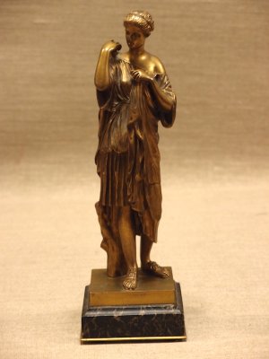 Napoleon III French Gilt Bronze Diana Gabii