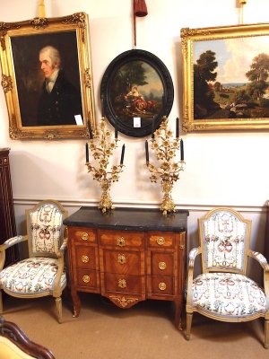 French Transitional Commode, Louis XV period