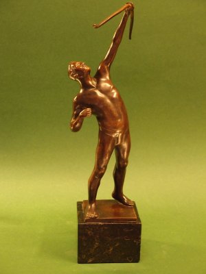 Art Deco’ Signed Bronze by August Bischoff (1876-1965)