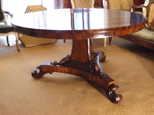 Thomas HOPE style Regency Rosewood Centre Table