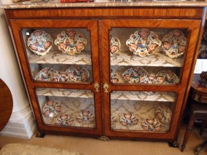Louis XV two Door Bibliotheque/Bookcase, China Cabinet