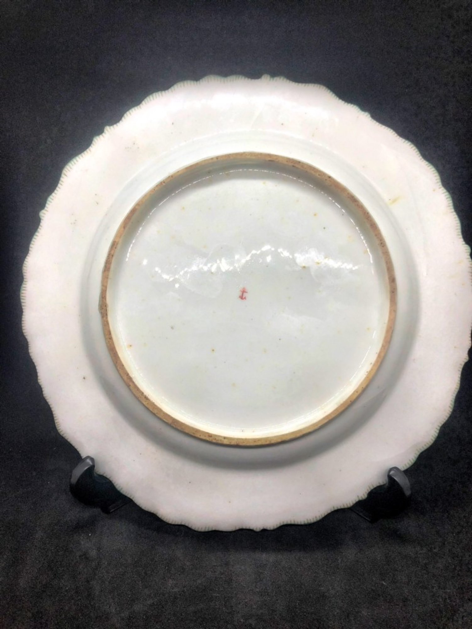 A fine Chelsea soft paste porcelain dessert  plate from the Duke of Cambridge Service