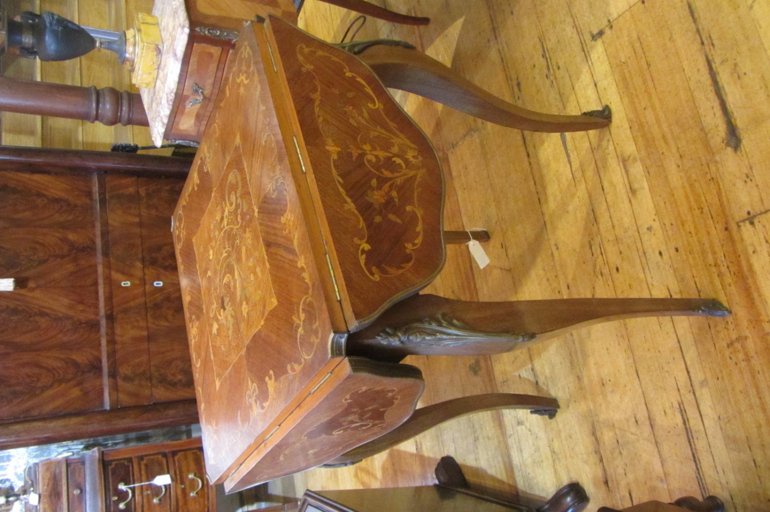 Rosewood Marquetry Table