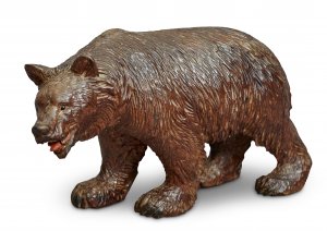 Late 19th Century Black Forest Carved Bear