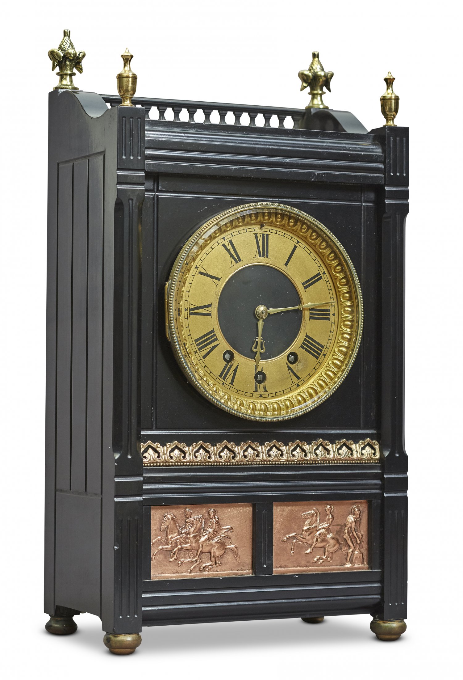 Late 19th Century French Slate Mantle Clock 