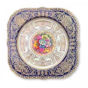 Set of 12 Royal Worcester plates by Harry Austin