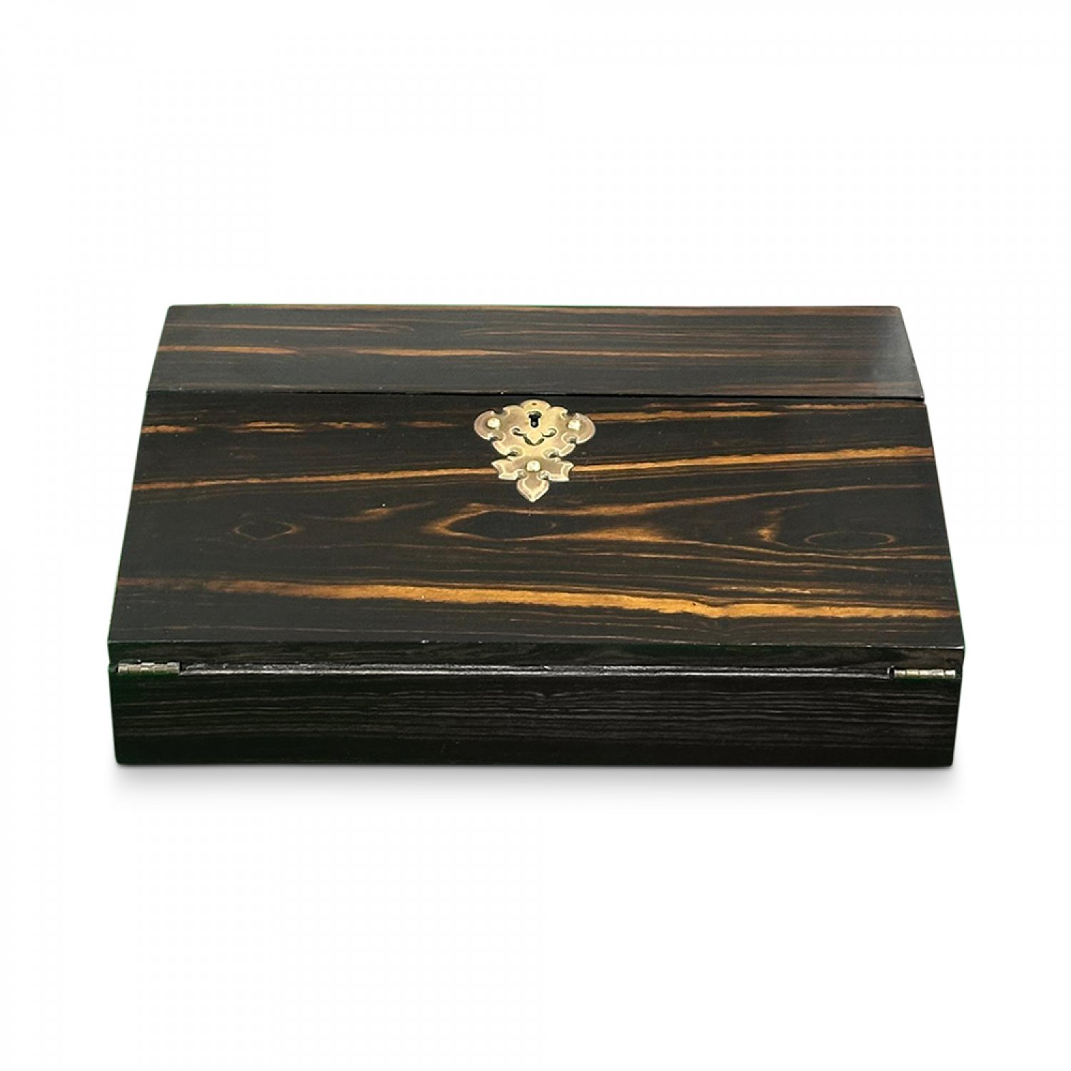 19th century English coromandel writing slope 