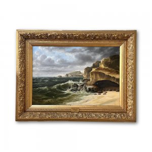 Pontings Cave Back Beach Sorrento by William Short Jr. 