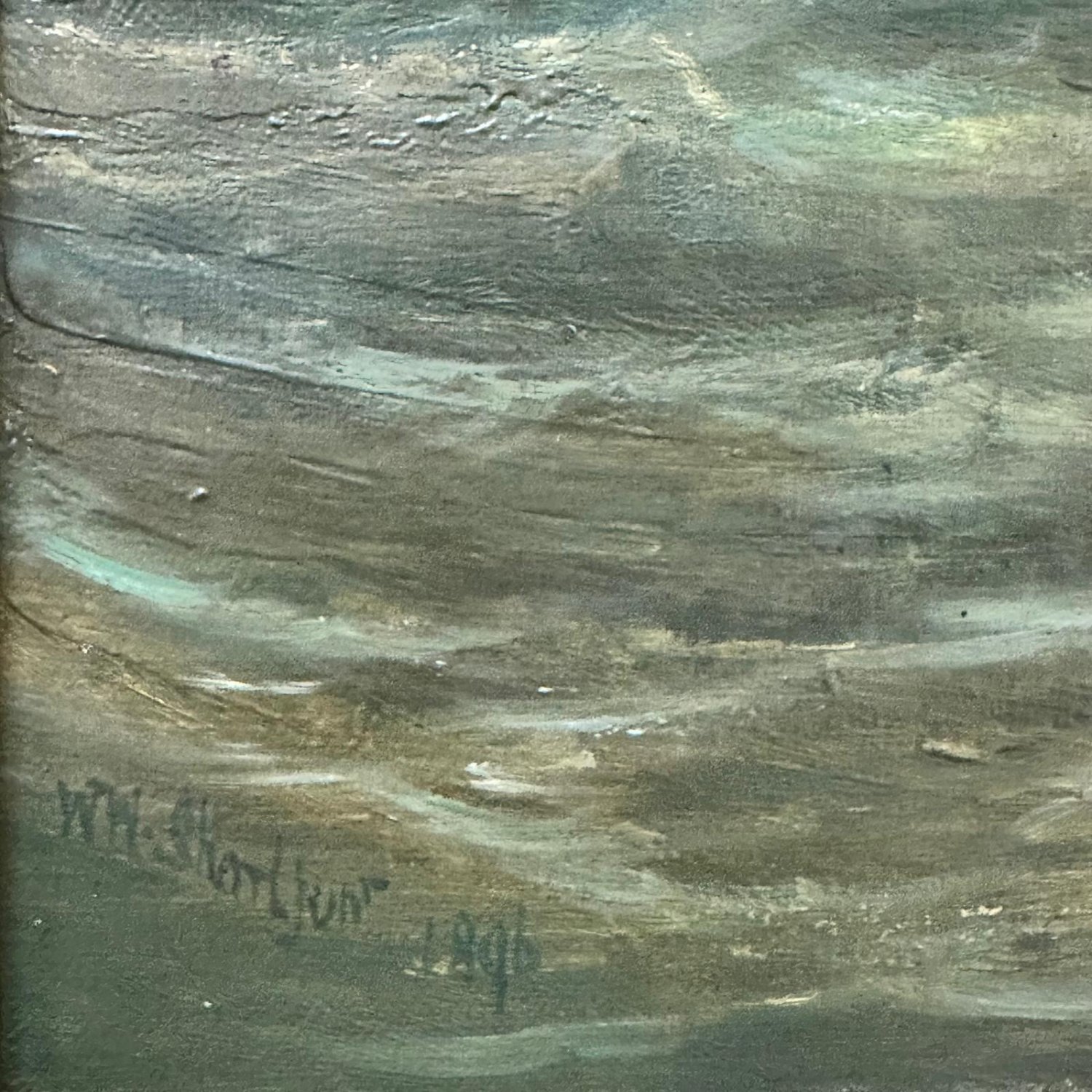 Pontings Cave Back Beach Sorrento by William Short Jr. 