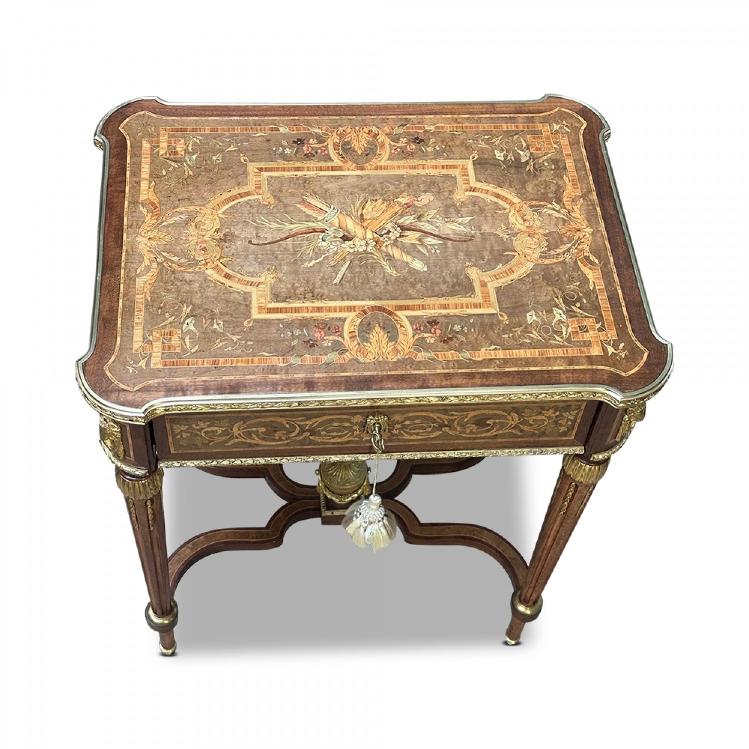 French Napoleon III Jewellery Table by Tahan, Paris 