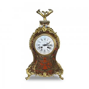 19th century boulle mantle clock by Caydon & Sons 