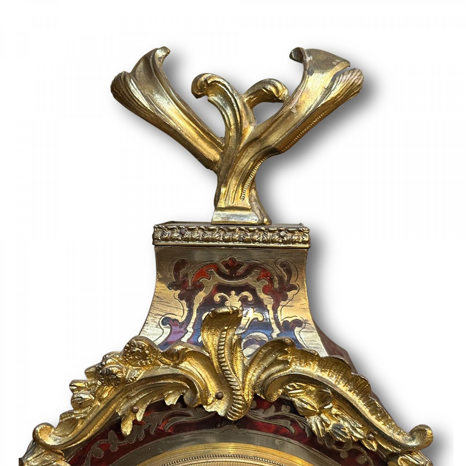 19th century boulle mantle clock by Caydon & Sons 