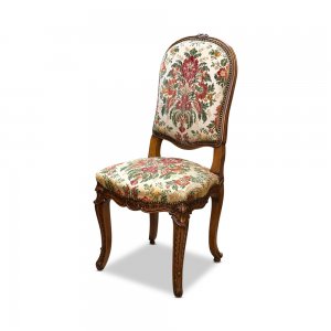 Superb Set 10 French oak carved dining chairs 