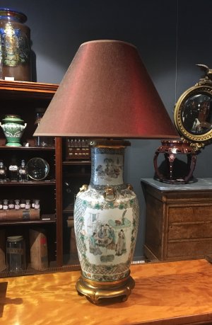 19th Century Chinese Lamp