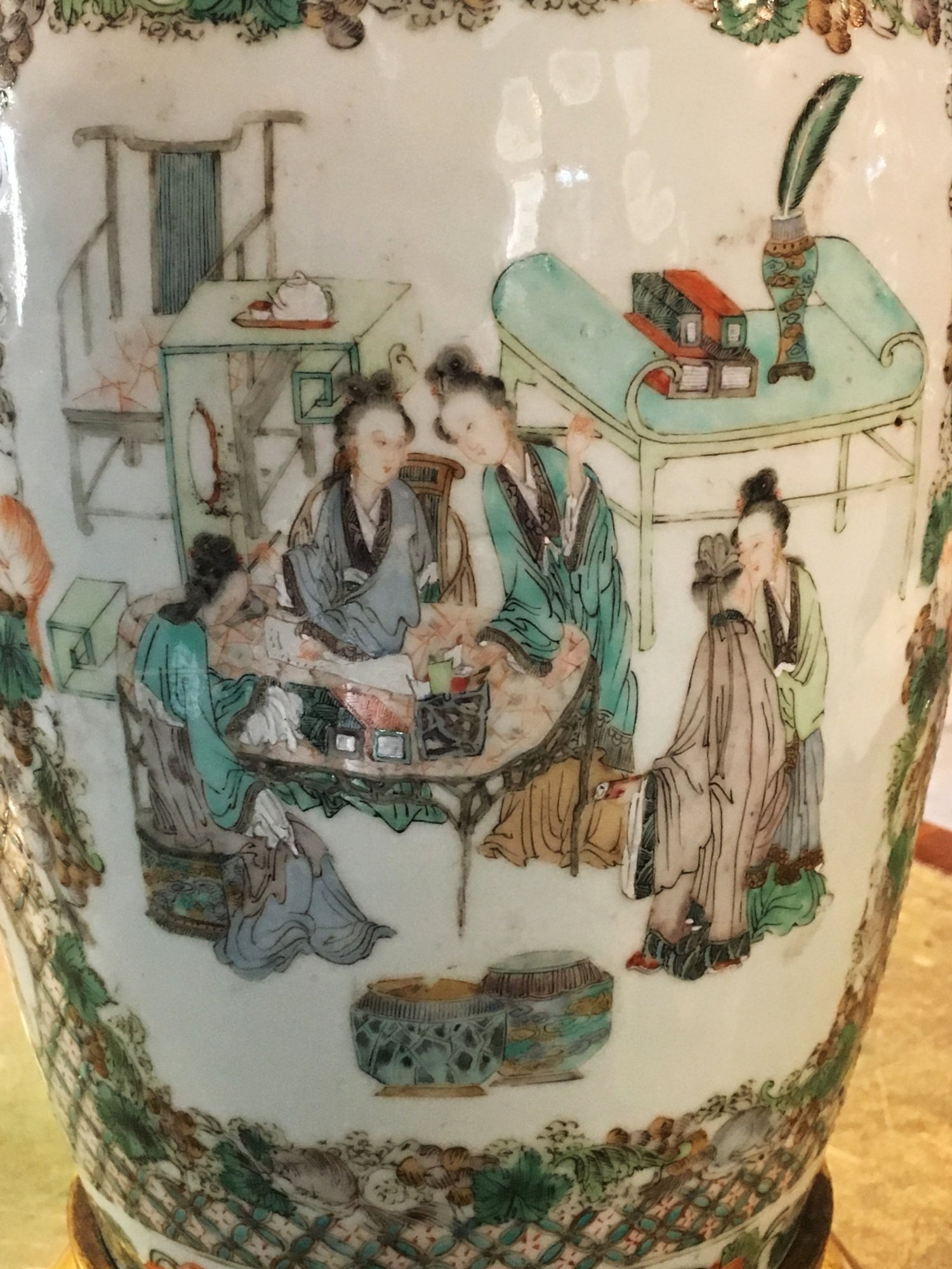 19th Century Chinese Lamp