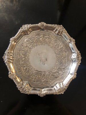 18th Century Irish Silver Tray