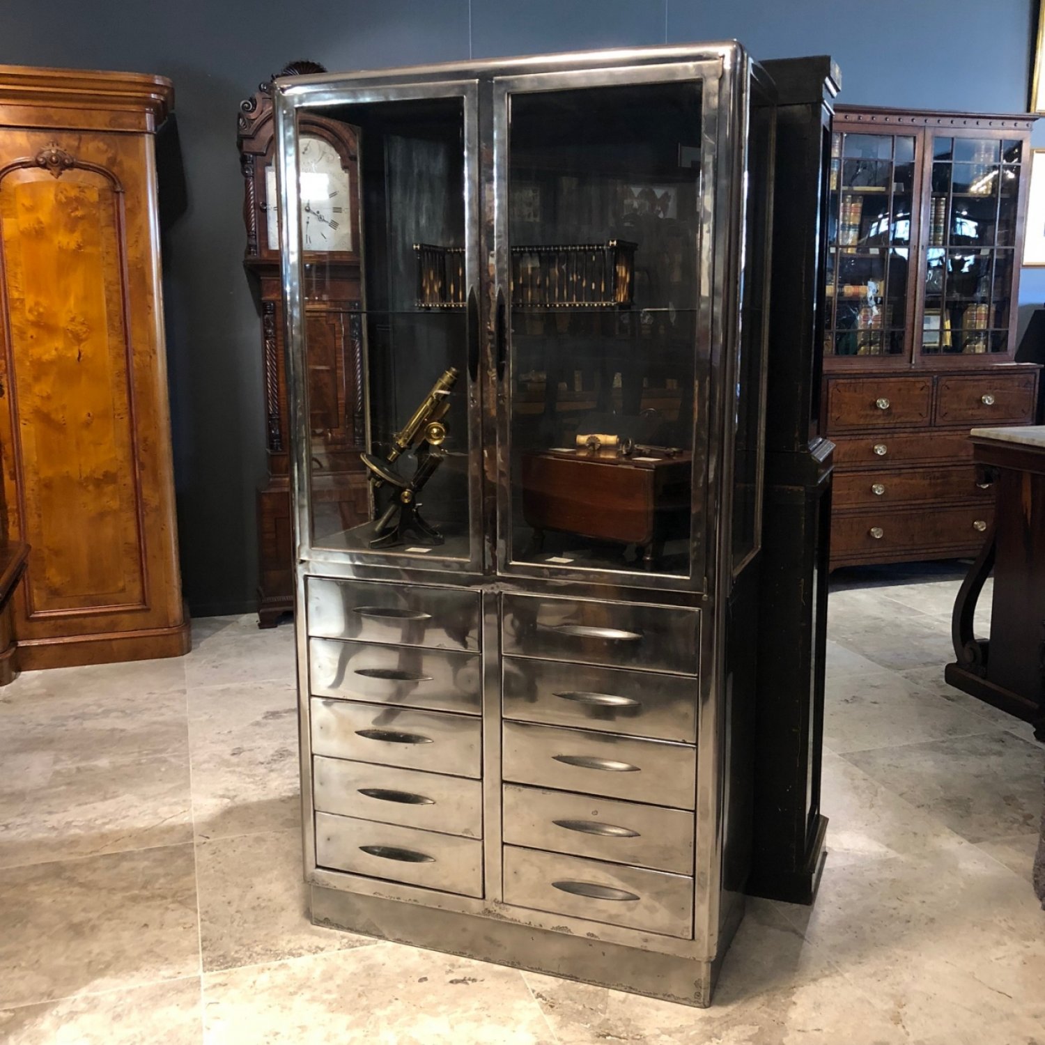 Chrome c.1930 Walter & Co Australian Antique & Art Dealers