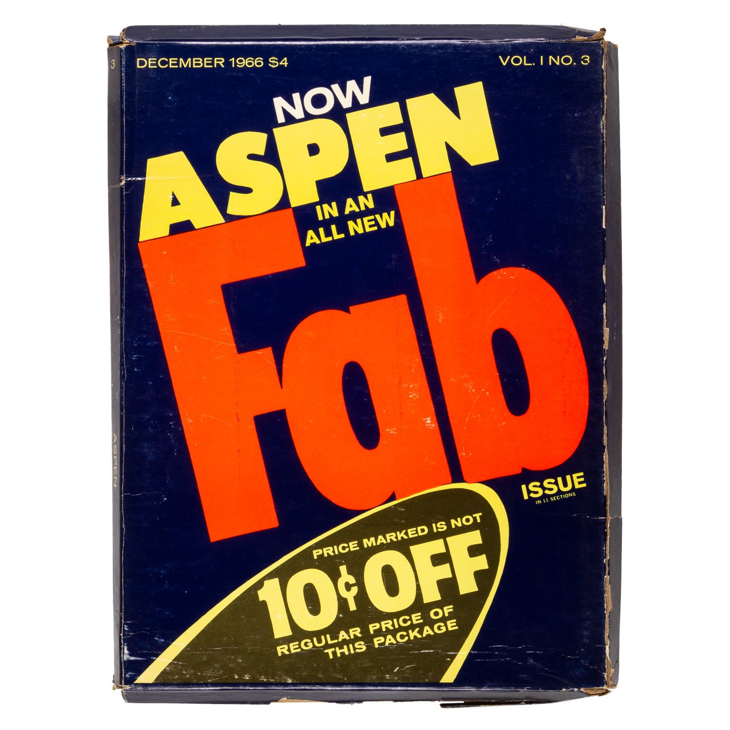[WARHOL] Aspen : the magazine in a box. Vol. 1, No. 3, ‘The Pop Art Issue’.