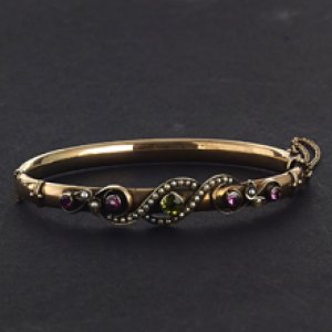 Suffragette womens right bangle Edwardian