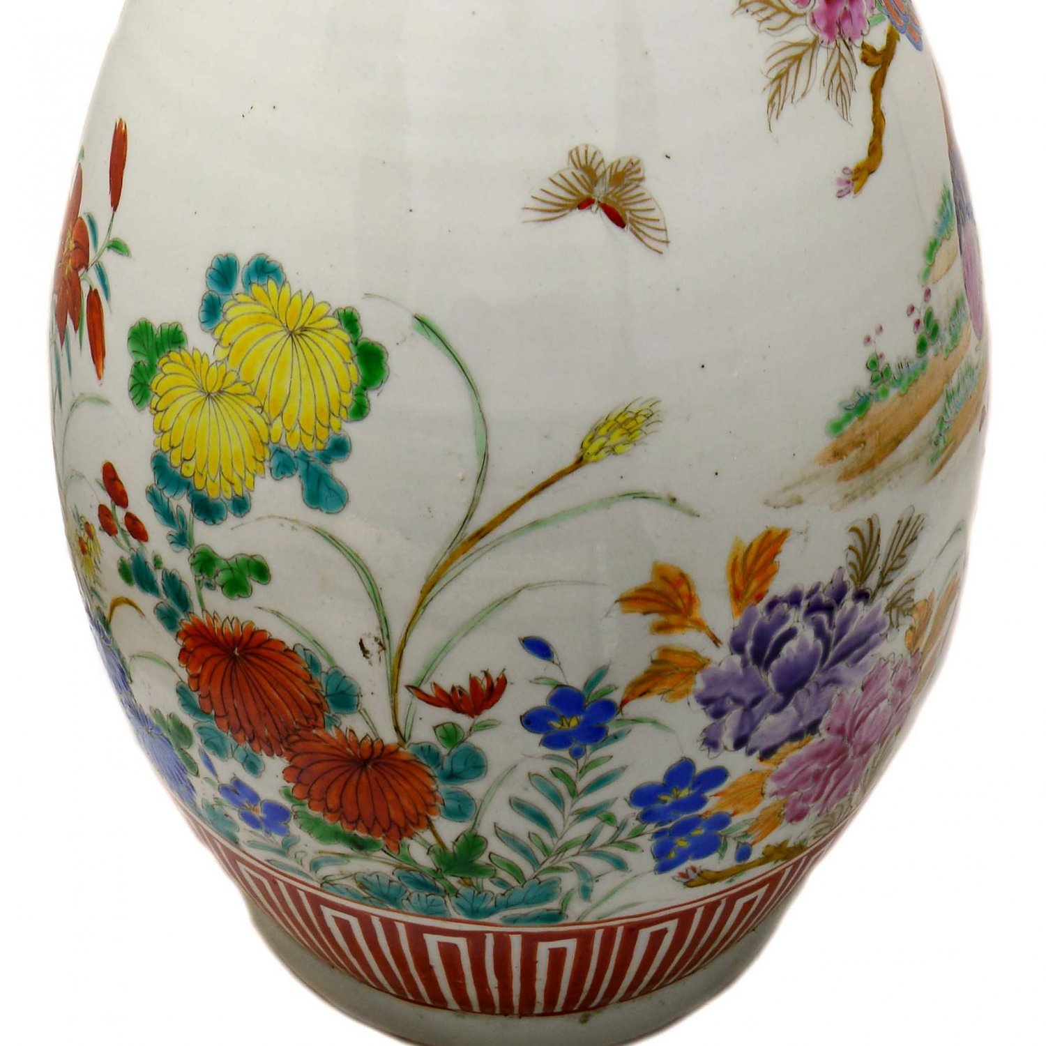 Japanese Century Porcelain Vase