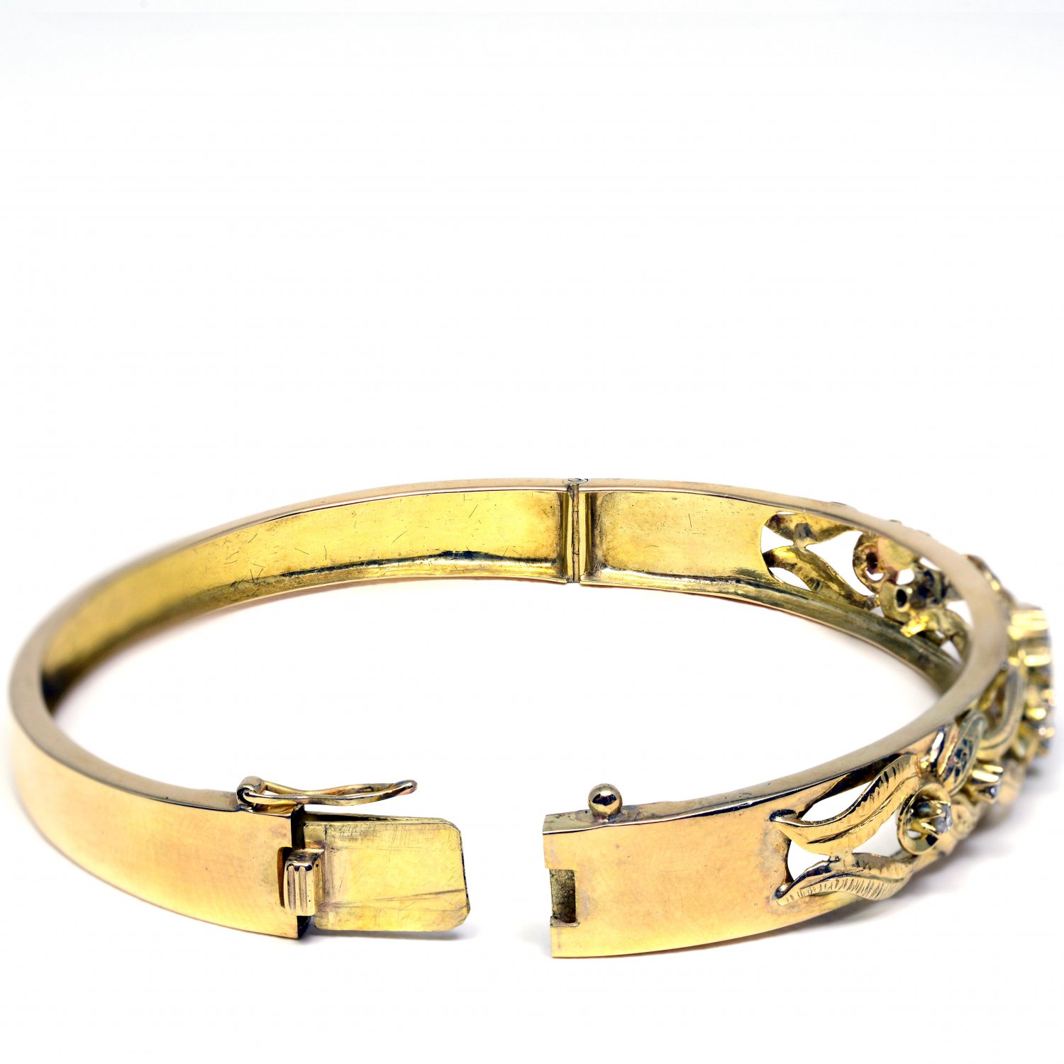 9ct Gold 18 Diamond Bracelet 