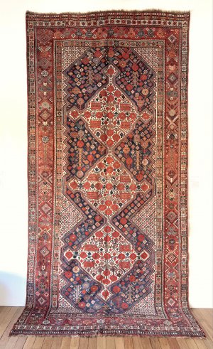 Khamseh carpet from southern Persia