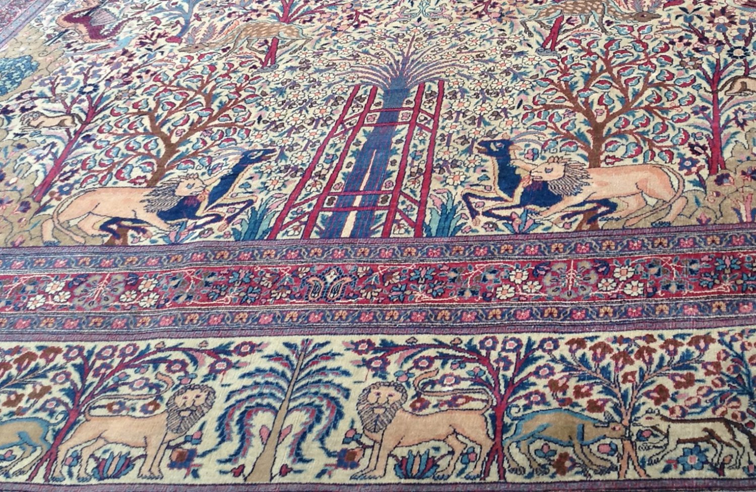 Khorassan carpet from eastern Persia