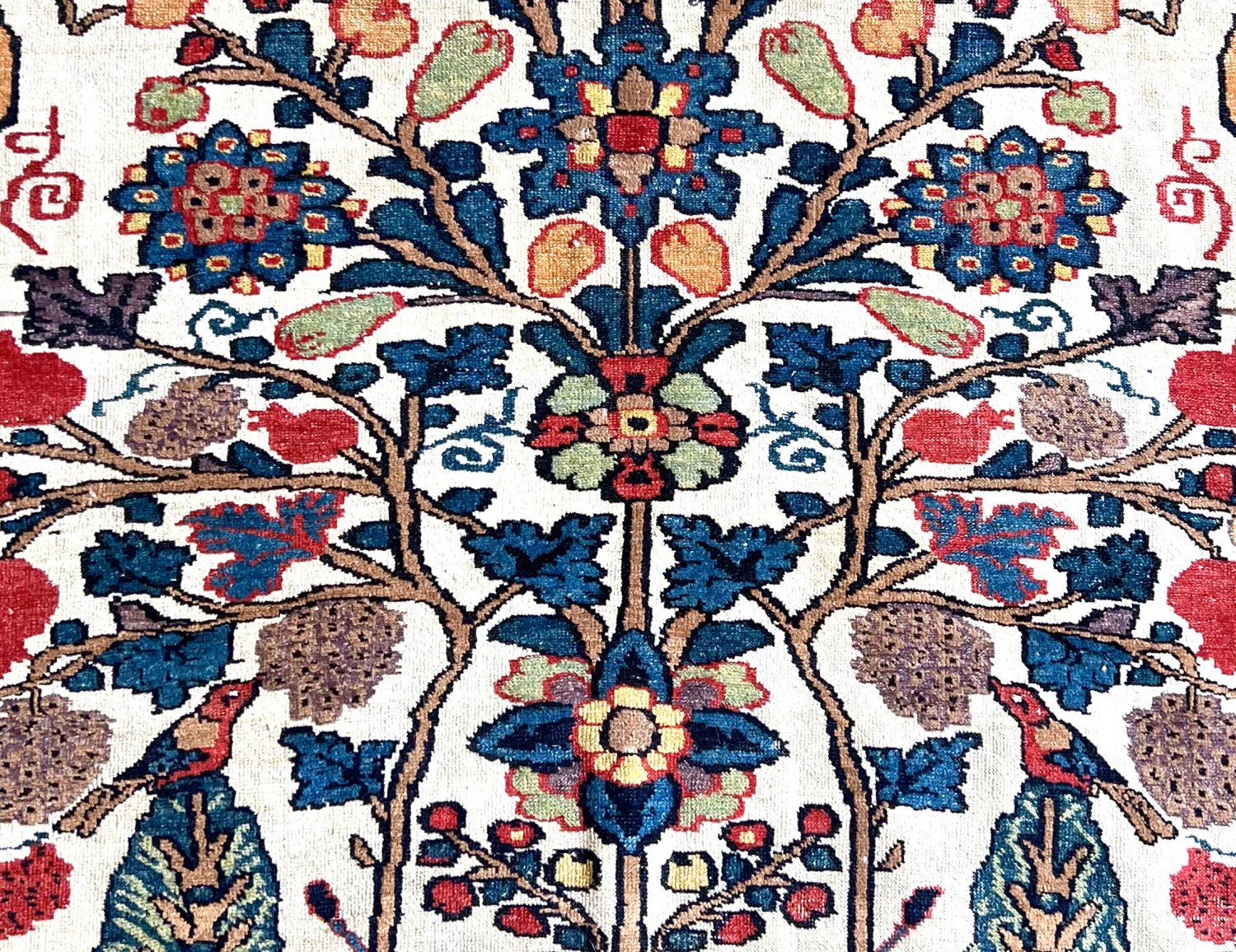 Bakhtiyari prayer rug from central Persia,