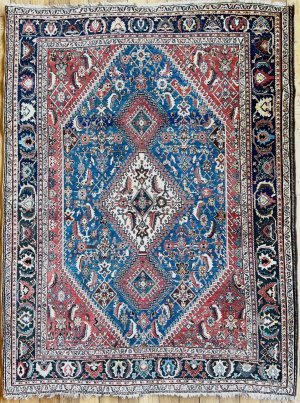 Qashqa'i rug from southern Persia,