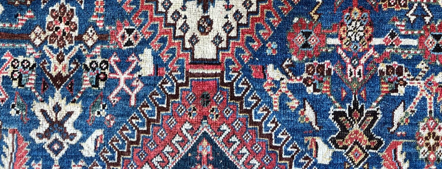 Qashqa'i rug from southern Persia,