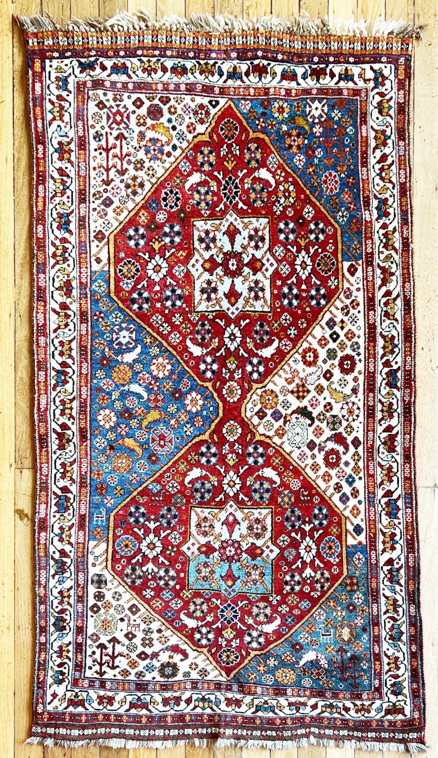 Qashqa’i rug from southern Persia, 