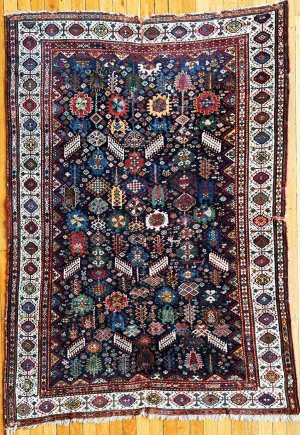 Qashqa’i Shekarlu rug, from southern Persia
