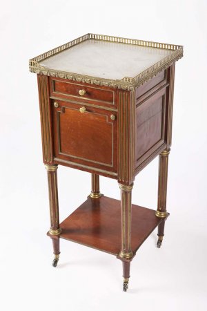 French Empire Bedside Table