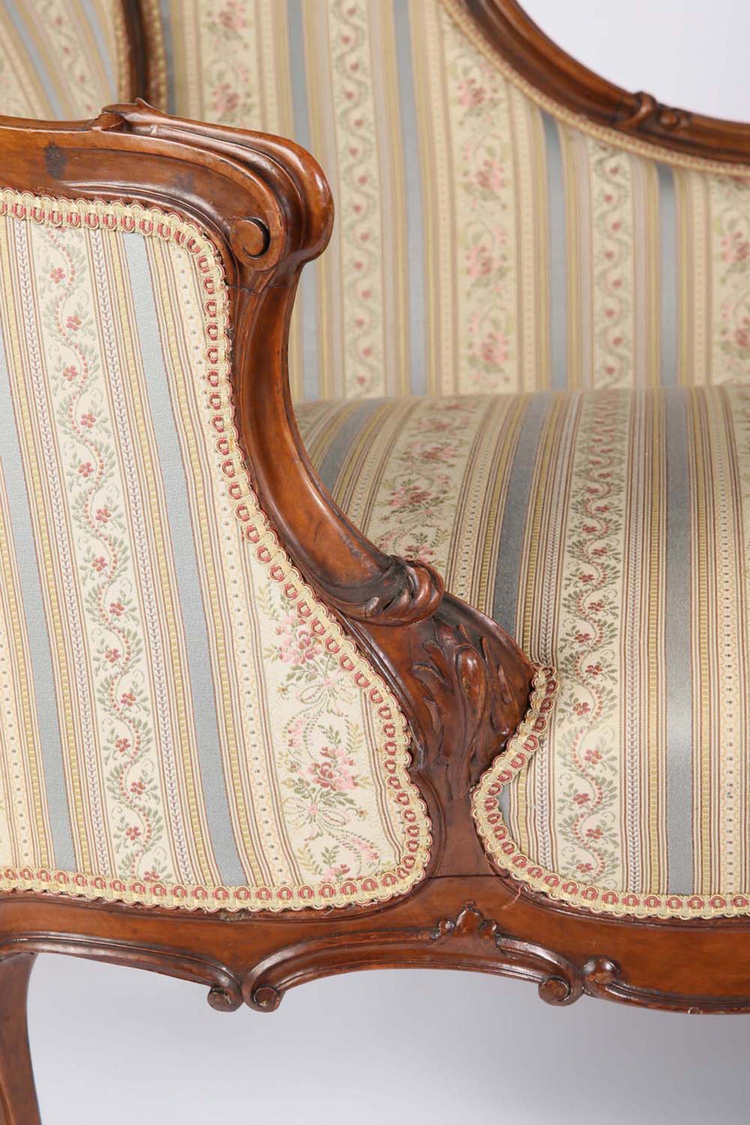 French Antique Chaise Longue 1860 Wallrocks Australian Antique