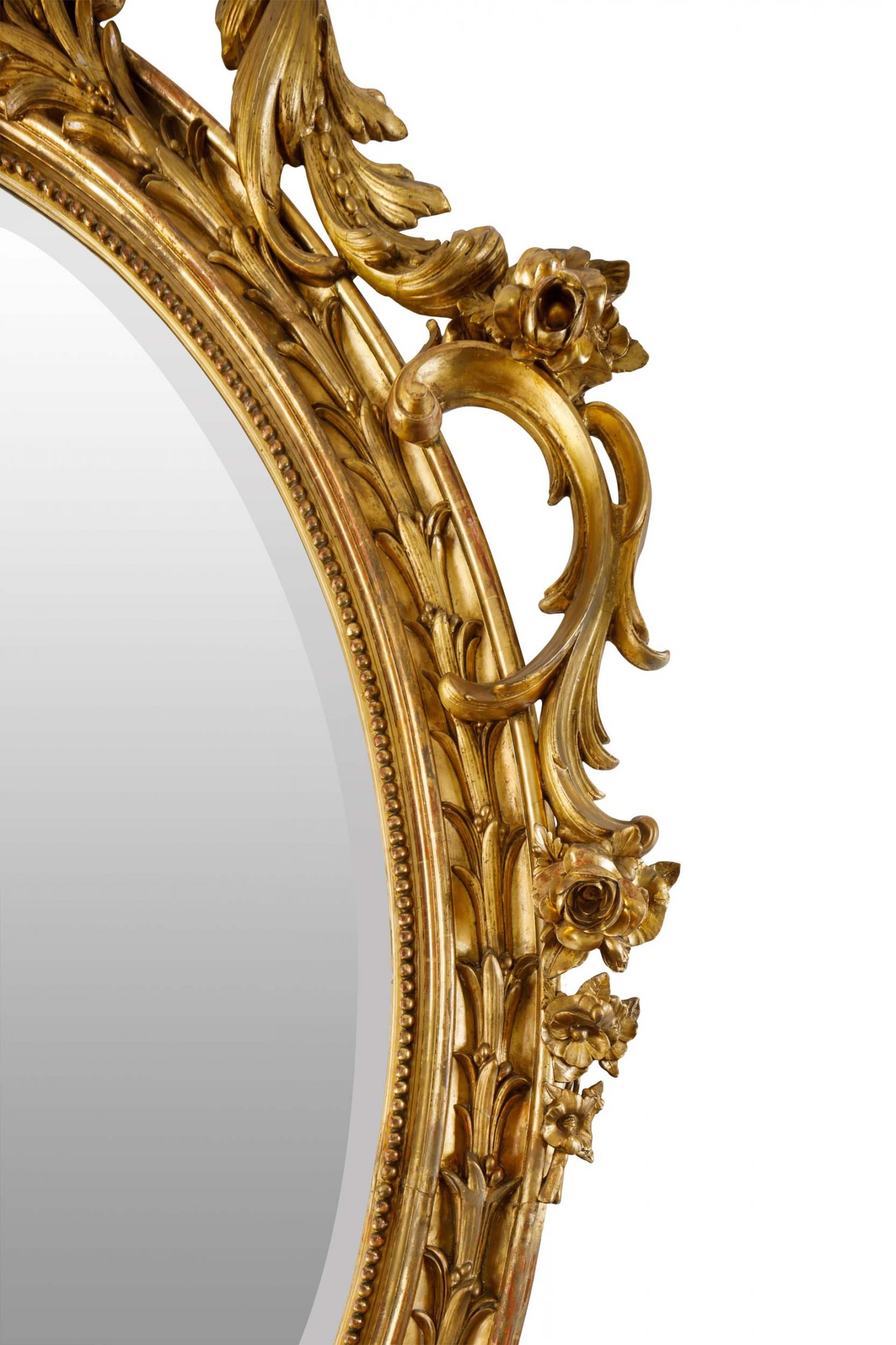 Substantial 19th Century Gilded Mirror