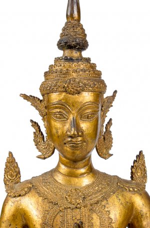 Thai Bronze Figure
