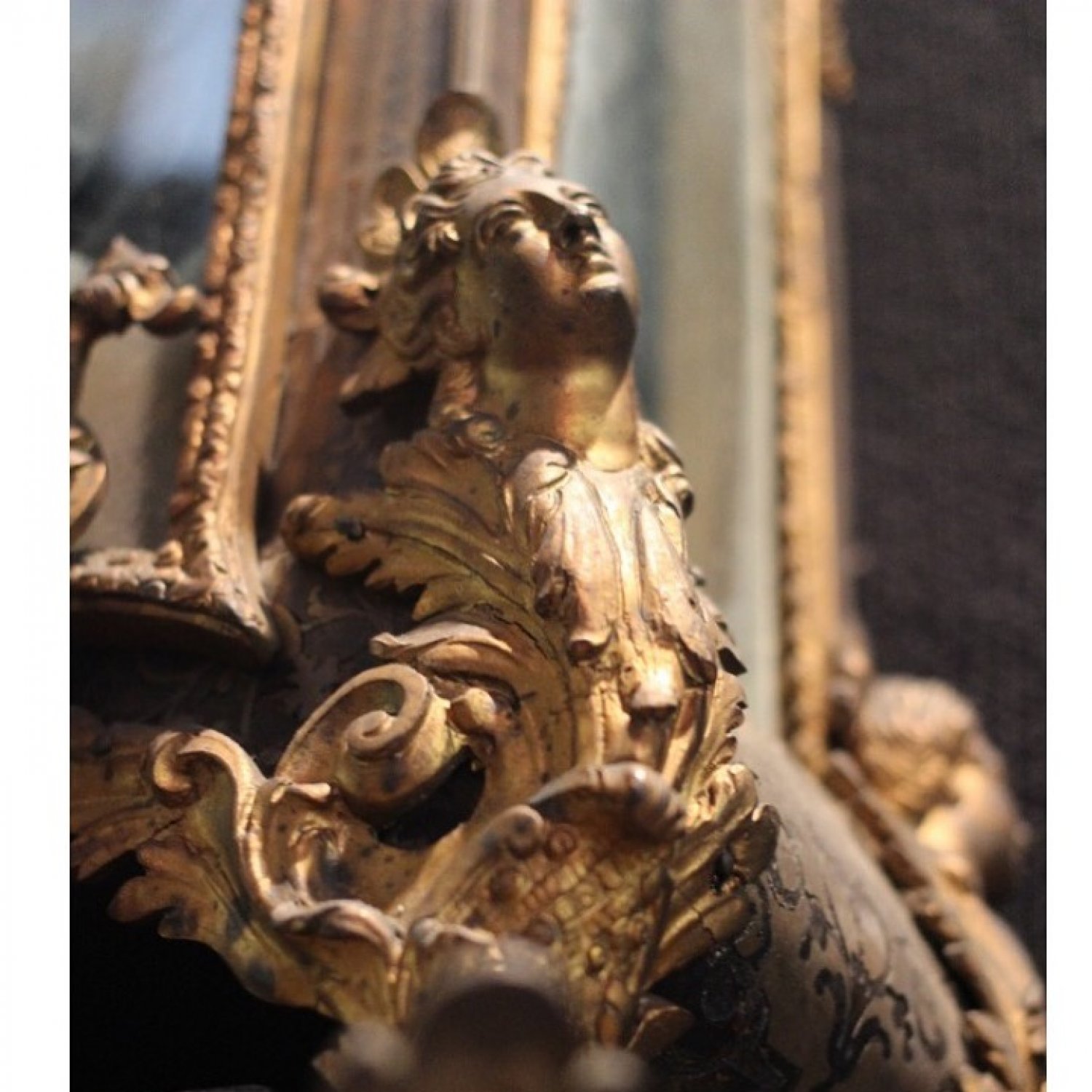 18TH CENTURY, REGENCE PERIOD BOULLE BRACKET CLOCK, SIGNED DOYEN A PARIS. CIRCA.