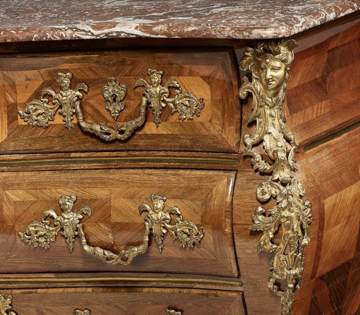 An 18th Century French Louis XV Period  Commode. Circa 1755.