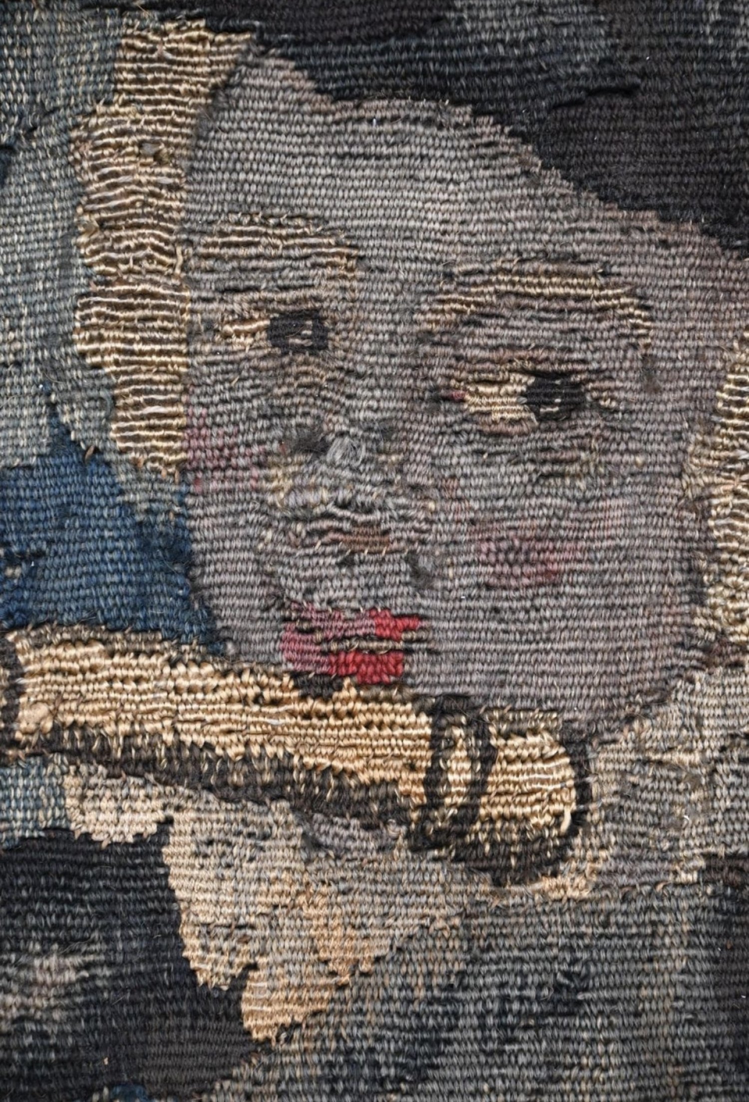 18th-Century French Pastoral Tapestry Fête Galante - Romantic Courtship Scene France, 18th Century Wool and silk tapestry 