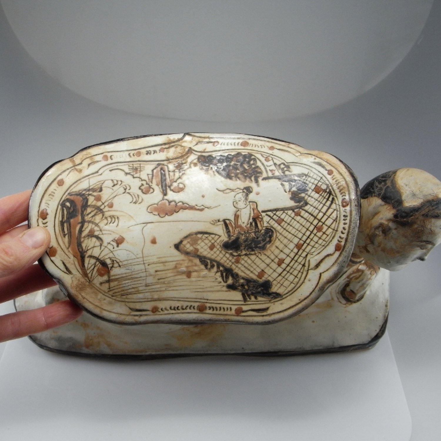 Yuan To Song Dynasty Pillow Porcelain Pillow Chinese Antiques
