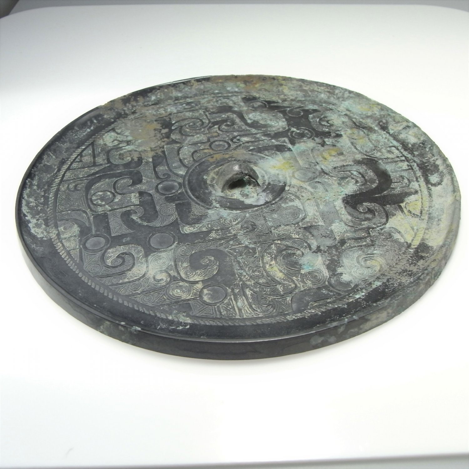 ANCIENT Warring States Bronze Mirror Chinese Art and Artifacts 