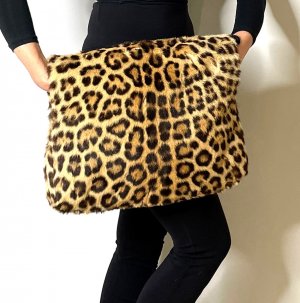 1930s Leopard Fur Muff Handbag Bag Accessories 